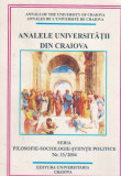 Analele Universitatii din Craiova. Seria Filosofie-Sociologie-Stiinte Politice Nr. 13/2004