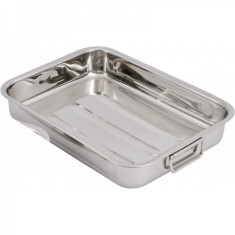 Tava pentru cuptor din inox 35x27.5x5.5cm ILP35 JU foto