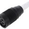 Conector circular BINDER 690 3 pini 250V 10A mufă mamă IP40 lipire