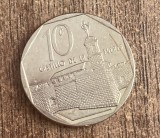 C50 - Moneda foarte veche - Cuba - 10 centavos - 1994