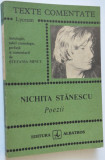 Texte comentate - Nichita Stanescu - Poezii