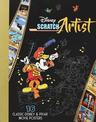 Disney Scratch Artist: Classic Disney &amp;amp; Pixar Movie Posters foto