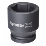 TOPMASTER Cheie tubulara hexagonala de impact 27 mm prindere patrat 3/4 Cr-Mo, Topmaster Profesional