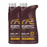 Pachet 2 litri Ulei Motor MANNOL Energy Formula OP 5W-30 Sintetic cu Ester (GM dexos2, Low SAPS)