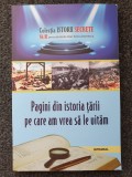 PAGINI DIN ISTORIA TARII PE CARE AM VREA SA LE UITAM