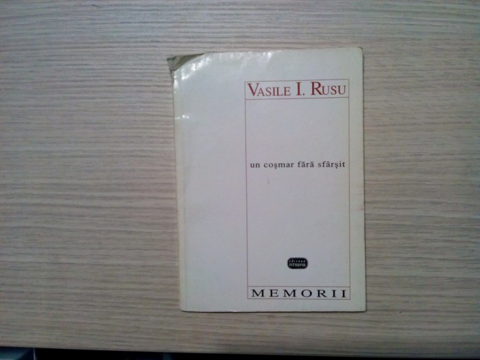 UN COSMAR FARA SFARSIT ... - Vasile I. Rusu - Editura Vitruviu, 1997, 132 p.