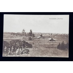 ARTILERISTI GERMANI LA APLICATIE IN JUTERBOG, CARTE POSTALA ILUSTRATA , MONOCROMA, CIRCULATA , PERIOADA INTERBELICA