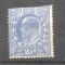 Great Britain 1911 King Edward VII Mi.107B K.15:14 cut on top MH AM.393