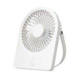 Mini ventilator birou silentios portabil Techsuit, alb, CT-108