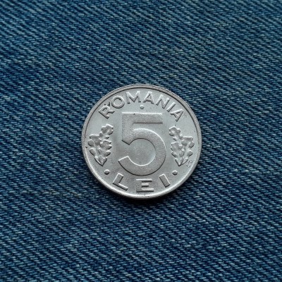 1q - 5 Lei 1992 Romania foto
