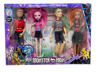 Set 4 Papusi Monster High foto