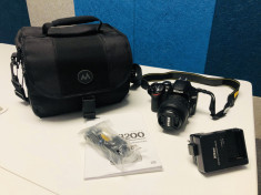 Aparat foto Nikon SLR D3200 cu obiectiv 18-55 mm foto
