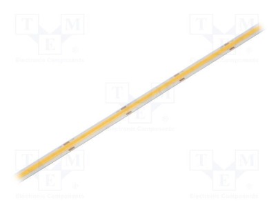 Banda LED COB alb cald 8W/m 8mm IP65 WISVA OPTOELECTRONICS foto