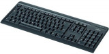 Tastatura Fujitsu KB410, USB, US layout (Negru)