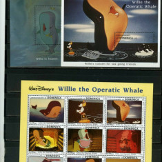 1993 - DOMINICA - WALT DISNEY- WILLIE THE OPERATIC WHALE