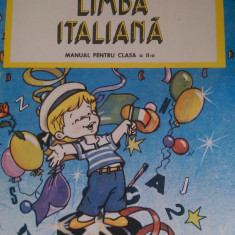 Limba italiana Manual pentru clasa 2 Haritina Gherman 1994