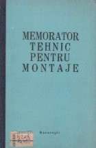 Memorator tehnic pentru montaje foto