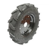 Roata completa 500/12 R1 6PR crampon cu janta neagra