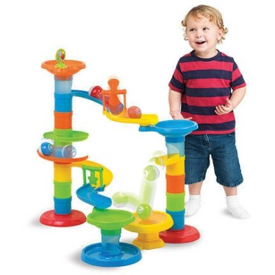 Jucarie interactiva - Turnulet cu bilute (30 piese) foto