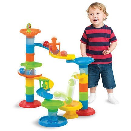 Jucarie interactiva - Turnulet cu bilute (30 piese)