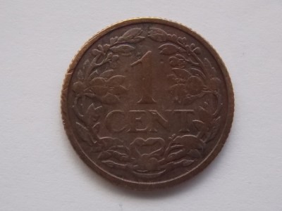1 CENT 1931 OLANDA foto