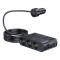 Incarcator Auto 3MK Power Splitter, 120W, 3A, 1 x USB-C - 3 x Extensie Bricheta - 3 x USB-A, Negru
