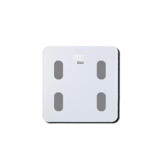 Cantar corporal Zilan ZLN8979 din sticla securizata, capacitate 3-180kg, Aplicatie OKOK, Display LCD