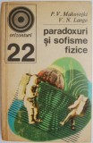 Paradoxuri si sofisme fizice. Culegere de probleme &ndash; P. V. Makovetki, V. N. Lange