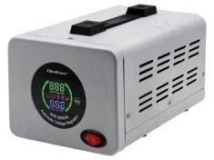 Stabilizator de tensiune automat 2000VA Schuko x2 QOLTEC