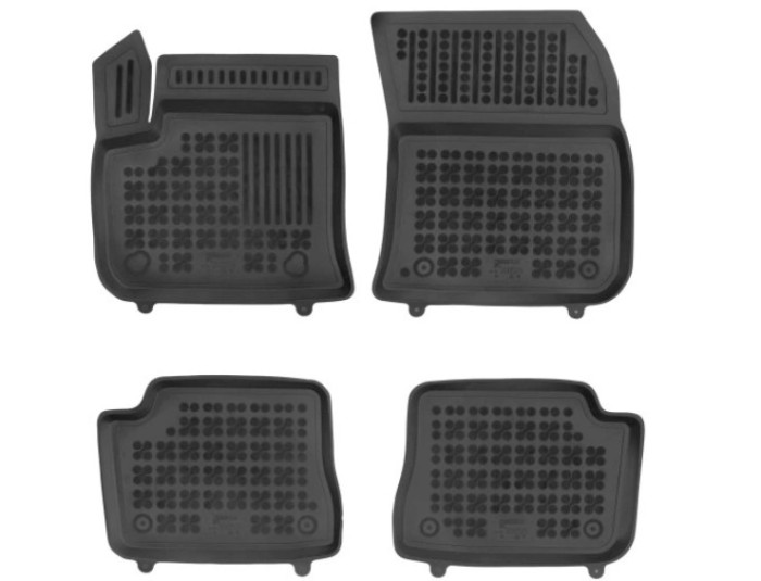 Covorase auto Opel Mokka, 12.2020-, negru; elastomer, RapidAuto