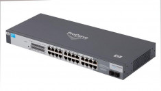 Switch HP Procurve 1700-24 J9080A 22 ports 10/100 2ports IEEE Auto MDI/MDi-X 2ports 10/100/100 SFP foto
