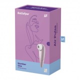 Stimulator clitoris Satisfyer 1 Next Generation, vibrator cu vacuum, 11 functii, silicon, rezistent la apa, orgasme intense