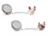 Cumpara ieftin Set 4 infuzoare ceai Gaina 3.5x2x3.5 cm