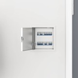 Cumpara ieftin Panou de Acces 2 pcs Alb 20 x 20 cm Oțel