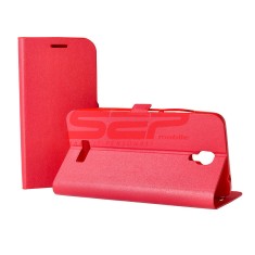 Toc FlipCover Stand Magnet Allview P6 Pro ROSU