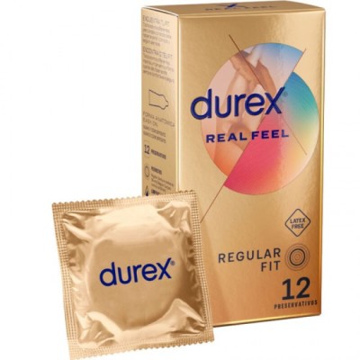DUREX - REAL FEEL 12 UNITS foto