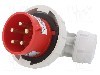 Conector alimentare AC, IEC 60309, IP67, 32A, 400V AC, 5 pini, PCE - 80252-6