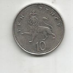 No(4) moneda-Anglia-Ten Pence 2003