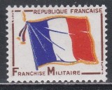 Franta 1964 - Timbru - Franciză militară, MNH, Nestampilat