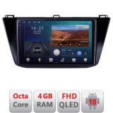 Navigatie VW Tiguan 2016- B-5883 Android Ecran QLED octa core 4+64 carplay android auto KIT-5883+EDT-E310V3 CarStore Technology