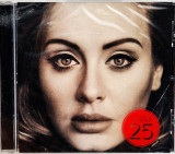 Adele - 25 _ album CD _ nou sigilat 2015 ,XL Recordings _ pop soul funk