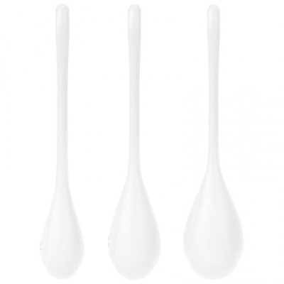 SATISFYER - YONI POWER 1 TRAINING SET WHITE foto