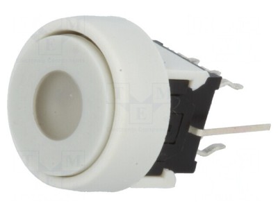 Comutator Tastatură 2 Pozitii DPDT LED Alb 0.1A 30VDC foto