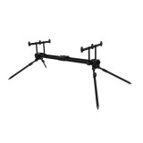Rod Pod Fox Ranger MK2, 3 posturi, Picioare Reglabile 40/45/120cm, Cadru Dublu, Husa Transport, Pescuit Crap