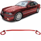 Bara de rigidizare din aluminiu rosie fata, potrivita pentru BMW E36 6 cilindri 320i 323i 325i 328i 92-99 Performance AutoTuning