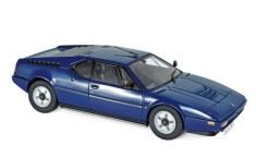 Macheta auto BMW M1 1980 albastru, 1:18 Norev foto
