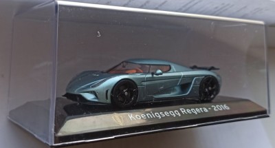 Macheta Koenigsegg Regera 2016 - IXO/Altaya 1/43 Supercars foto