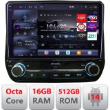 Navigatie dedicata Ford Fiesta 2020- Android Qled 2K Octa Core 16+512 LTE 4G DSP Wifi 5Ghz android-auto carplay radio gps internet Kit-+EDT-E809-2K Ca