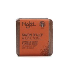 Sapun de Alep cu Argila Rosie Najel 100gr foto