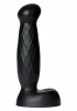 Dildo The Tru Feel Dual Denisty Platium Premium Silicone Negru 16.8 cm